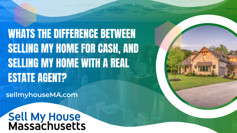 Whats the difference between selling my home for cash, and selling my home with a real estate agent?
